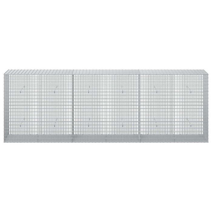 Gabion cu fir de 3,5 mm și plasă de 5x2,5 cm 300x50x100 cm WALTI