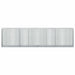 Gabion cu fir de 3,5 mm și plasă de 5x2,5 cm 400x50x100 cm - WALTI WALTI
