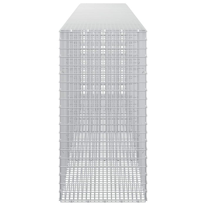 Gabion cu fir de 3,5 mm și plasă de 5x2,5 cm 400x50x100 cm - WALTI WALTI