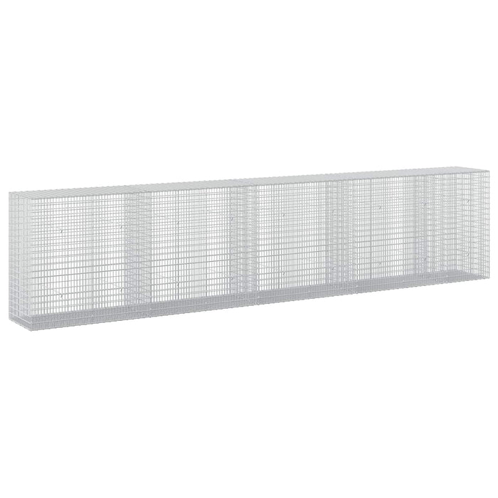 Gabion cu fir de 3,5 mm și plasă de 5x2,5 cm 450x50x100 cm WALTI