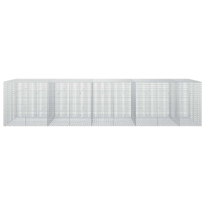 Gabion cu fir de 3,5 mm și plasă de 5x2,5 cm 450x50x100 cm WALTI