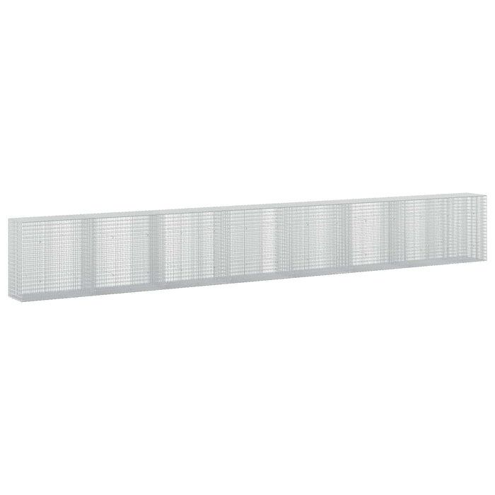 Gabion cu fir de 3,5 mm și plasă de 5x2,5 cm 750x50x100 cm WALTI
