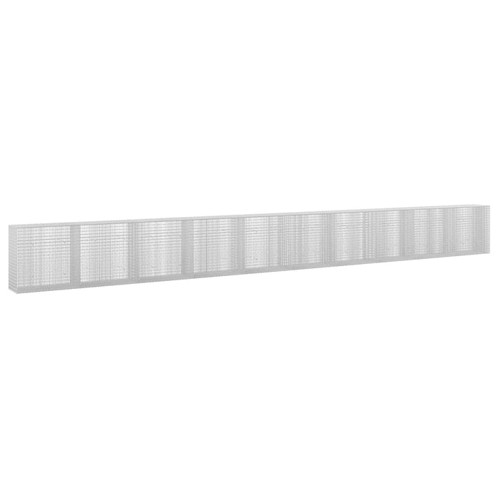 Gabion cu fir de 3,5 mm și plasă de 5x2,5 cm 1000x50x100 cm - WALTI WALTI