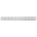 Gabion cu fir de 3,5 mm și plasă de 5x2,5 cm 1000x50x100 cm - WALTI WALTI