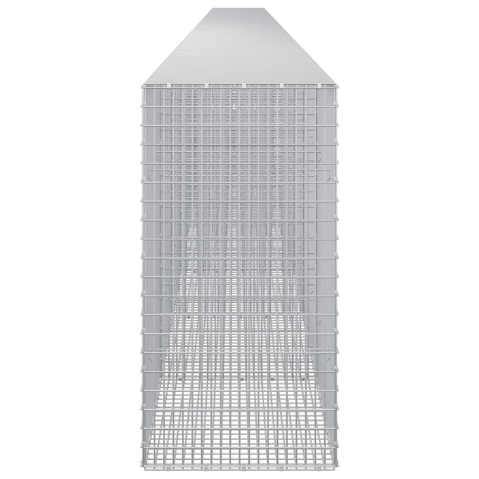Gabion cu fir de 3,5 mm și plasă de 5x2,5 cm 1200x50x100 cm WALTI