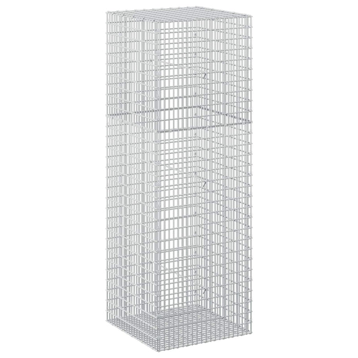 Gabion cu fir de 3,5 mm și plasă de 5x2,5 cm 50x50x150 cm WALTI