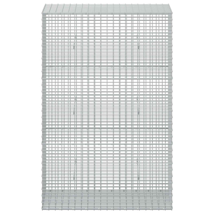 Gabion cu fir de 3,5 mm și plasă de 5x2,5 cm 100x50x150 cm - WALTI WALTI