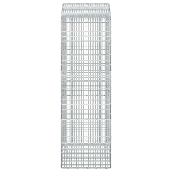 Gabion cu fir de 3,5 mm și plasă de 5x2,5 cm 100x50x150 cm - WALTI WALTI