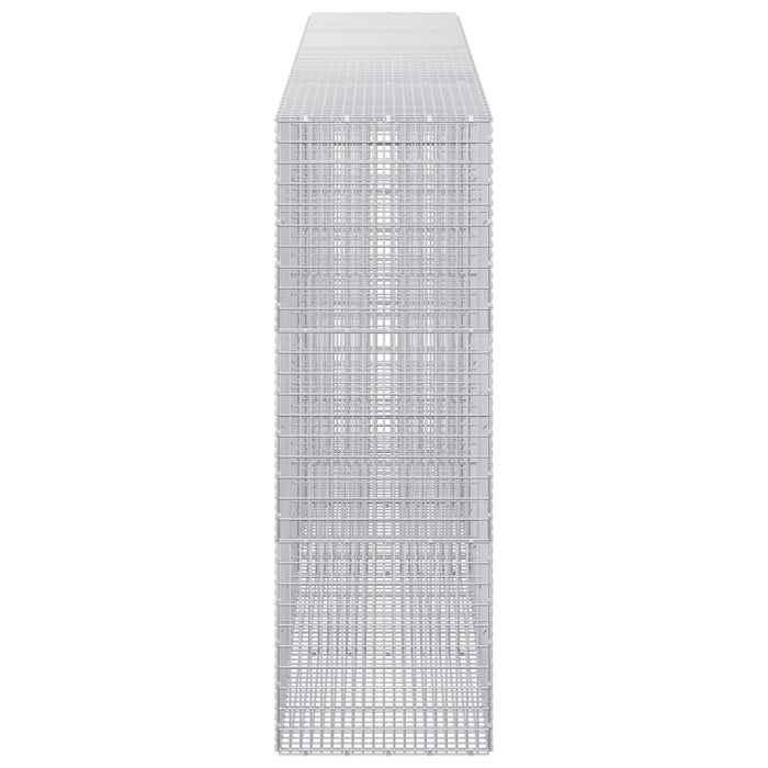 Gabion cu fir de 3,5 mm și plasă de 5x2,5 cm 400x50x150 cm WALTI