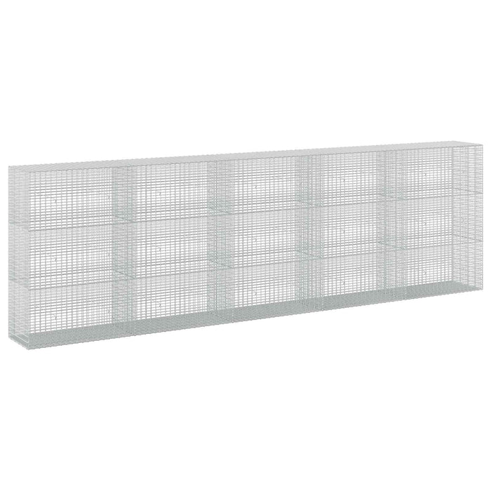 Gabion cu fir de 3,5 mm și plasă de 5x2,5 cm 500x50x150 cm WALTI