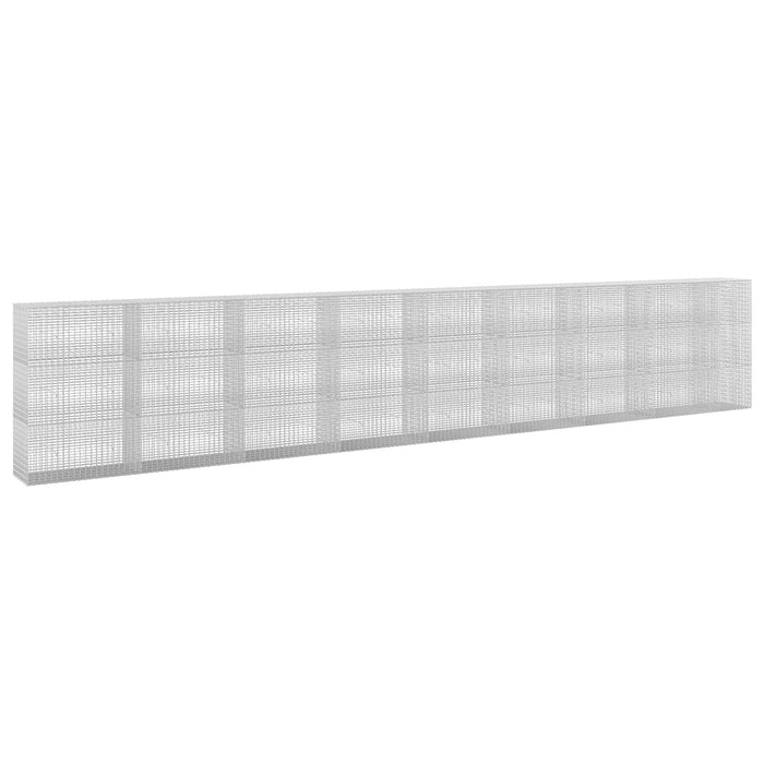 Gabion cu fir de 3,5 mm și plasă de 5x2,5 cm 850x50x150 cm WALTI