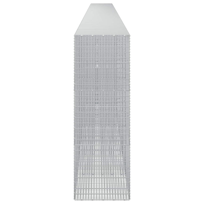 Gabion cu fir de 3,5 mm și plasă de 5x2,5 cm 1200x50x150 cm WALTI