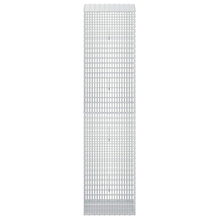 Gabion cu fir de 3,5 mm și plasă de 5x2,5 cm 50x50x200 cm WALTI