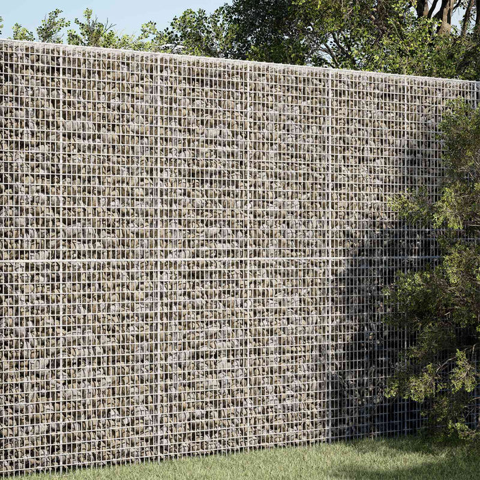 Gabion cu fir de 3,5 mm și plasă de 5x2,5 cm 100x50x200 cm WALTI
