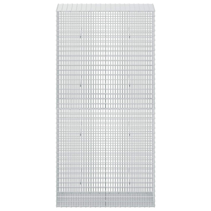 Gabion cu fir de 3,5 mm și plasă de 5x2,5 cm 100x50x200 cm WALTI