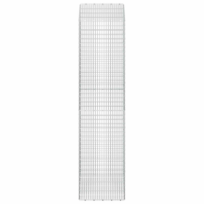 Gabion cu fir de 3,5 mm și plasă de 5x2,5 cm 100x50x200 cm WALTI