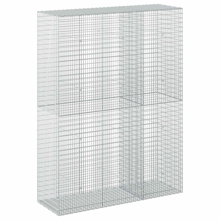 Gabion cu fir de 3,5 mm și plasă de 5x2,5 cm 150x50x200 cm WALTI