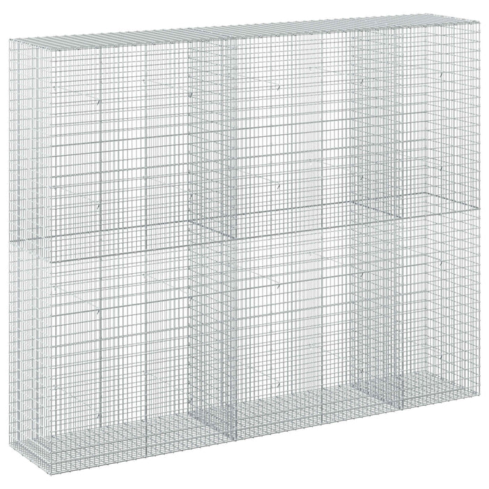 Gabion cu fir de 3,5 mm și plasă de 5x2,5 cm 250x50x200 cm WALTI