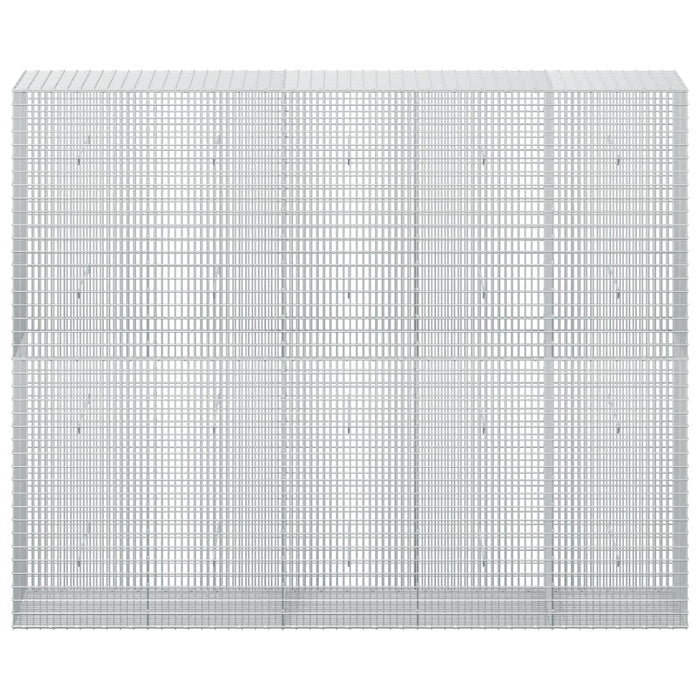 Gabion cu fir de 3,5 mm și plasă de 5x2,5 cm 250x50x200 cm WALTI