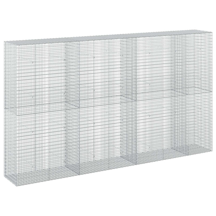 Gabion cu fir de 3,5 mm și plasă de 5x2,5 cm 350x50x200 cm WALTI