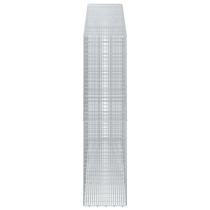 Gabion cu fir de 3,5 mm și plasă de 5x2,5 cm 350x50x200 cm WALTI