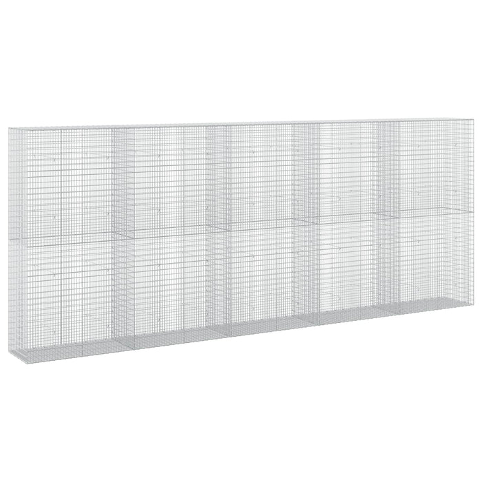 Gabion cu fir de 3,5 mm și plasă de 5x2,5 cm 500x50x200 cm WALTI