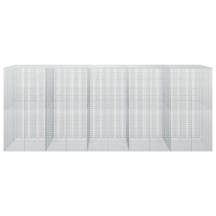 Gabion cu fir de 3,5 mm și plasă de 5x2,5 cm 500x50x200 cm WALTI