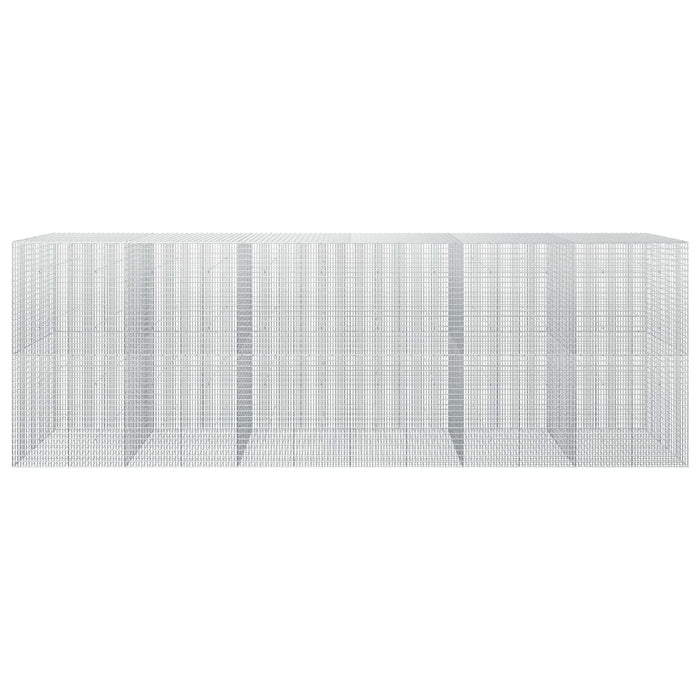 Gabion cu fir de 3,5 mm și plasă de 5x2,5 cm 600x50x200 cm WALTI