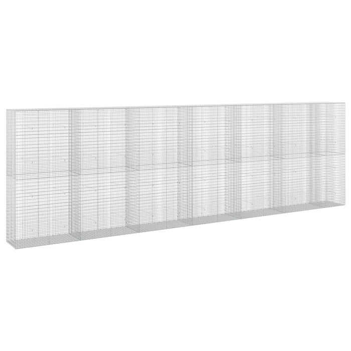 Gabion cu fir de 3,5 mm și plasă de 5x2,5 cm 650x50x200 cm WALTI