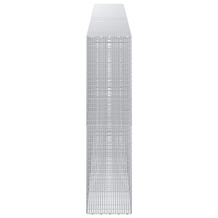 Gabion cu fir de 3,5 mm și plasă de 5x2,5 cm 650x50x200 cm WALTI