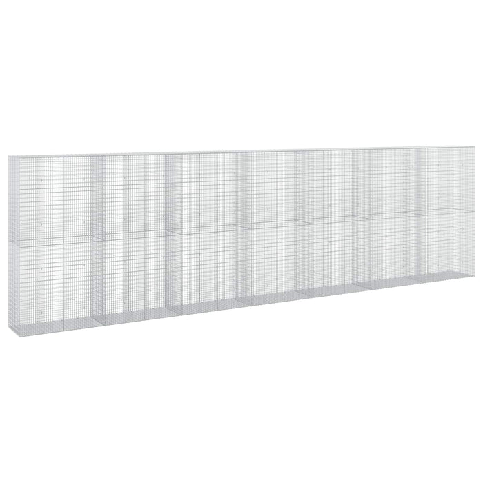 Gabion cu fir de 3,5 mm și plasă de 5x2,5 cm 700x50x200 cm WALTI