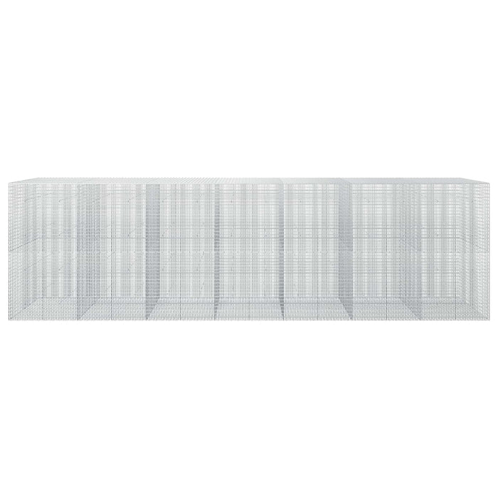 Gabion cu fir de 3,5 mm și plasă de 5x2,5 cm 700x50x200 cm WALTI