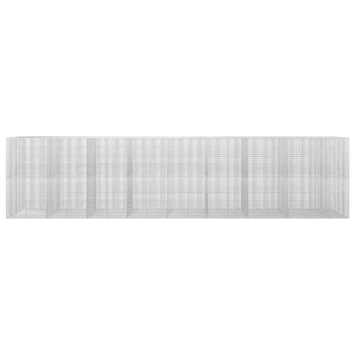 Gabion cu fir de 3,5 mm și plasă de 5x2,5 cm 850x50x200 cm WALTI