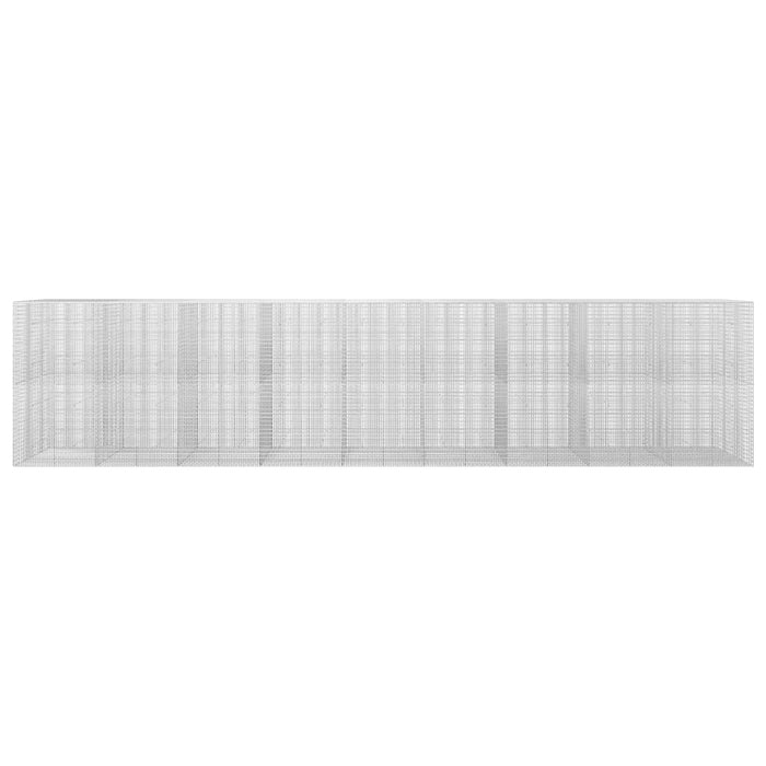 Gabion cu fir de 3,5 mm și plasă de 5x2,5 cm 900x50x200 cm WALTI