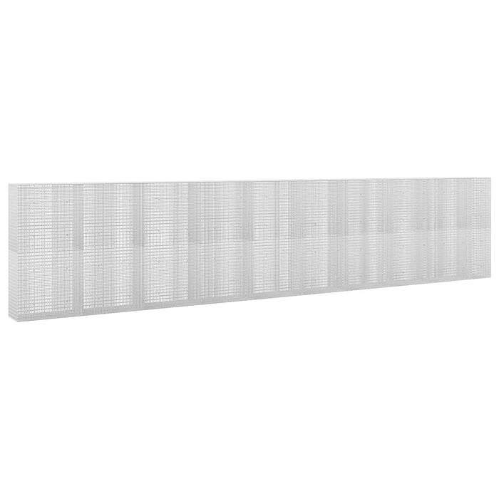 Gabion cu fir de 3,5 mm și plasă de 5x2,5 cm 950x50x200 cm WALTI