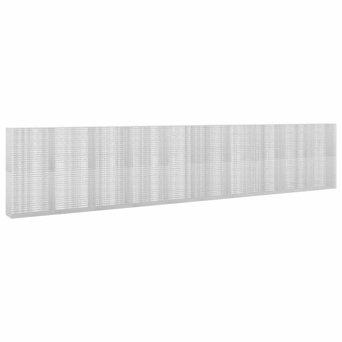 Gabion cu fir de 3,5 mm și plasă de 5x2,5 cm 1000x50x200 cm WALTI