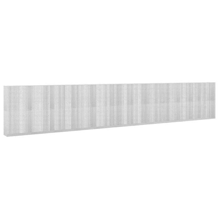 Gabion cu fir de 3,5 mm și plasă de 5x2,5 cm 1150x50x200 cm WALTI