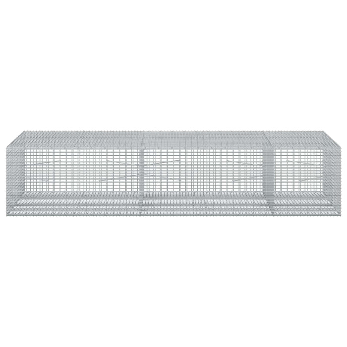 Gabion cu fir de 3,5 mm și plasă de 5x2,5 cm 250x100x50 cm WALTI