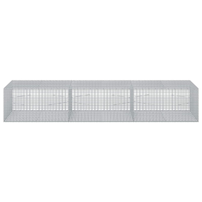Gabion cu fir de 3,5 mm și plasă de 5x2,5 cm 300x100x50 cm WALTI