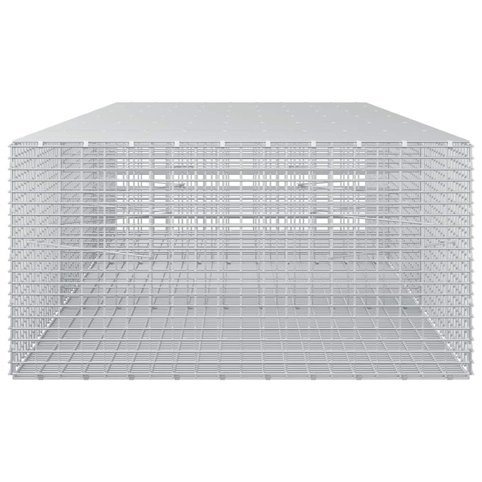Gabion cu fir de 3,5 mm și plasă de 5x2,5 cm 300x100x50 cm WALTI