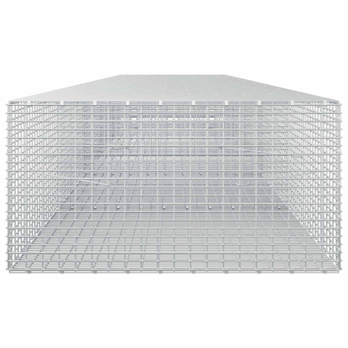 Gabion cu fir de 3,5 mm și plasă de 5x2,5 cm 500x100x50 cm WALTI