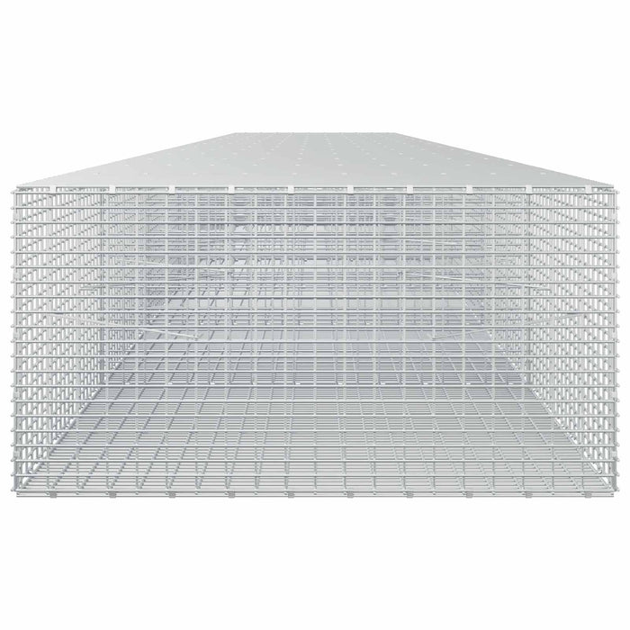 Gabion cu fir de 3,5 mm și plasă de 5x2,5 cm 700x100x50 cm WALTI