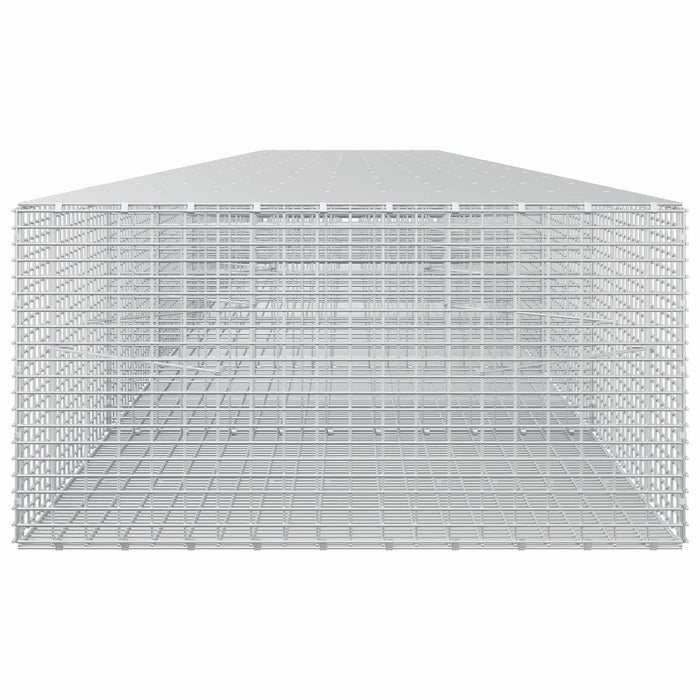 Gabion cu fir de 3,5 mm și plasă de 5x2,5 cm 750x100x50 cm WALTI