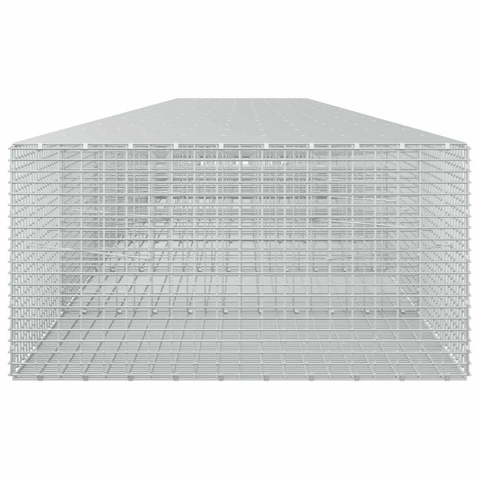 Gabion cu fir de 3,5 mm și plasă de 5x2,5 cm 900x100x50 cm WALTI
