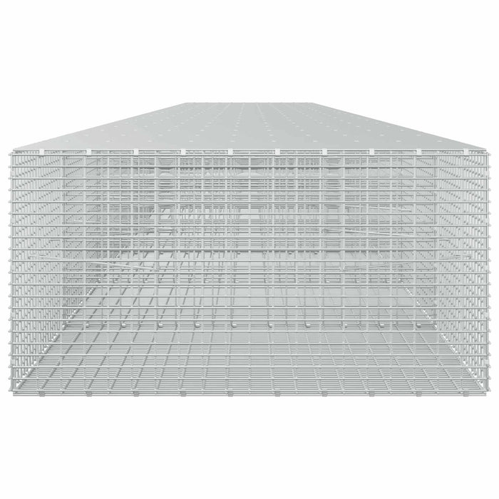 Gabion cu fir de 3,5 mm și plasă de 5x2,5 cm 1000x100x50 cm - WALTI WALTI