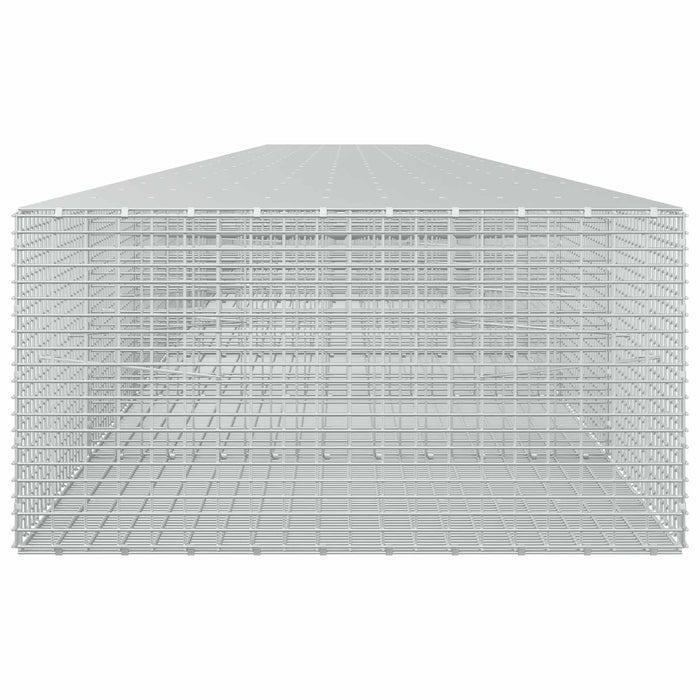 Gabion cu fir de 3,5 mm și plasă de 5x2,5 cm 1100x100x50 cm WALTI