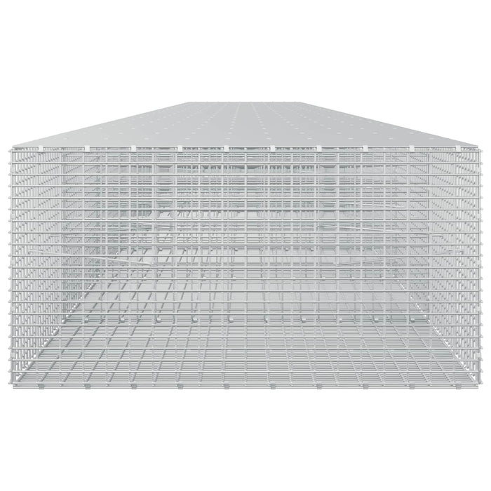 Gabion cu fir de 3,5 mm și plasă de 5x2,5 cm 1150x100x50 cm WALTI