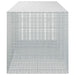 Gabion cu fir de 3,5 mm și plasă de 5x2,5 cm 300x100x100 cm - WALTI WALTI