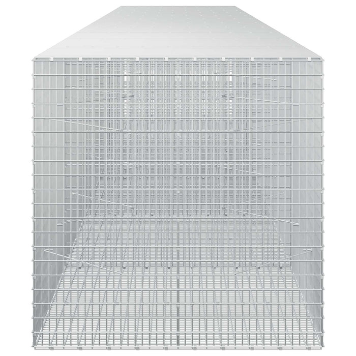 Gabion cu fir de 3,5 mm și plasă de 5x2,5 cm 550x100x100 cm WALTI