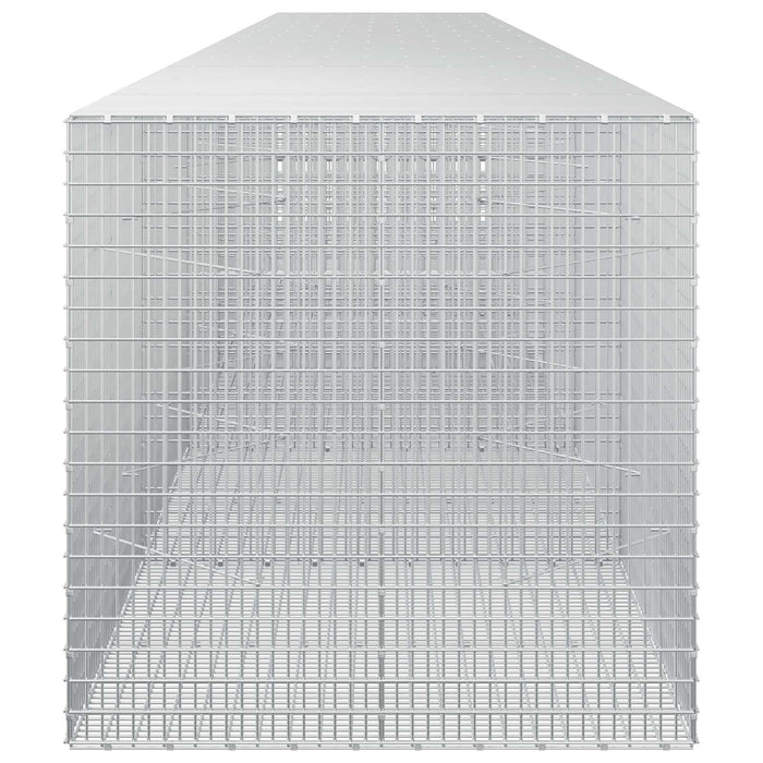 Gabion cu fir de 3,5 mm și plasă de 5x2,5 cm 650x100x100 cm WALTI